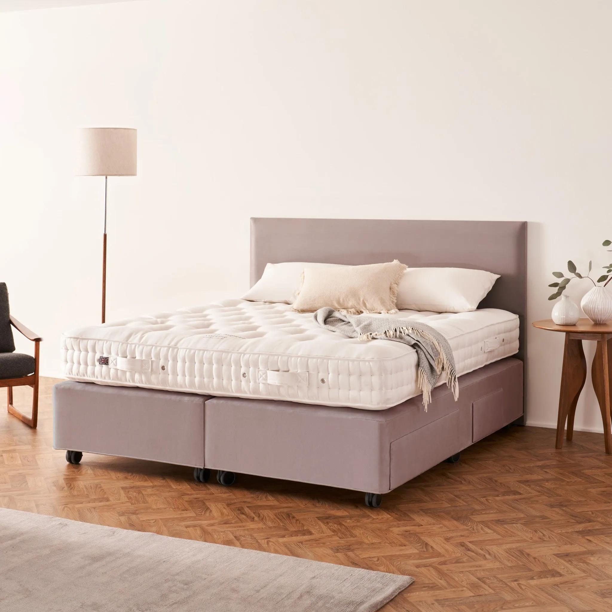 Baronet Superb Single Mattress - Firm, Belgian Ticking product