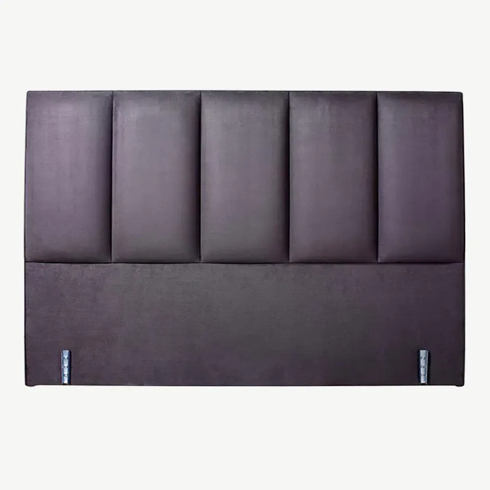 Ceto Single Headboard - Faux Suede Charcoal product