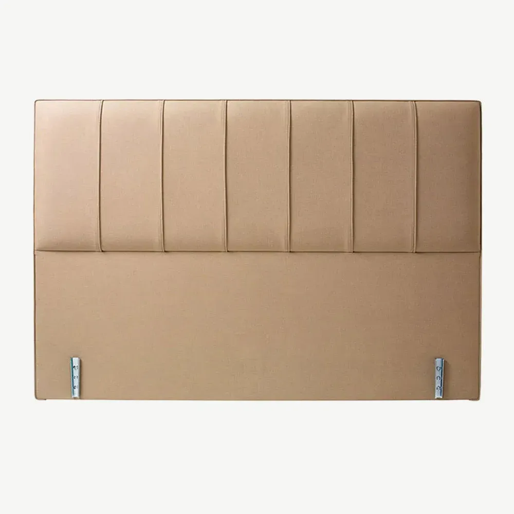 Hera King Size Headboard - Faux Suede Champagne product