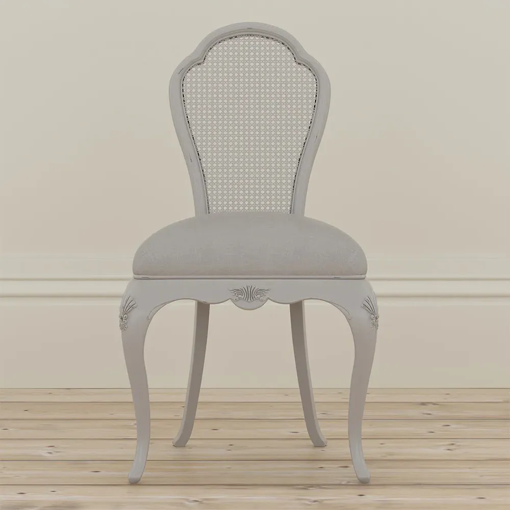 Etienne Bedroom Chair - Grey, Poplar & Birch Wood product