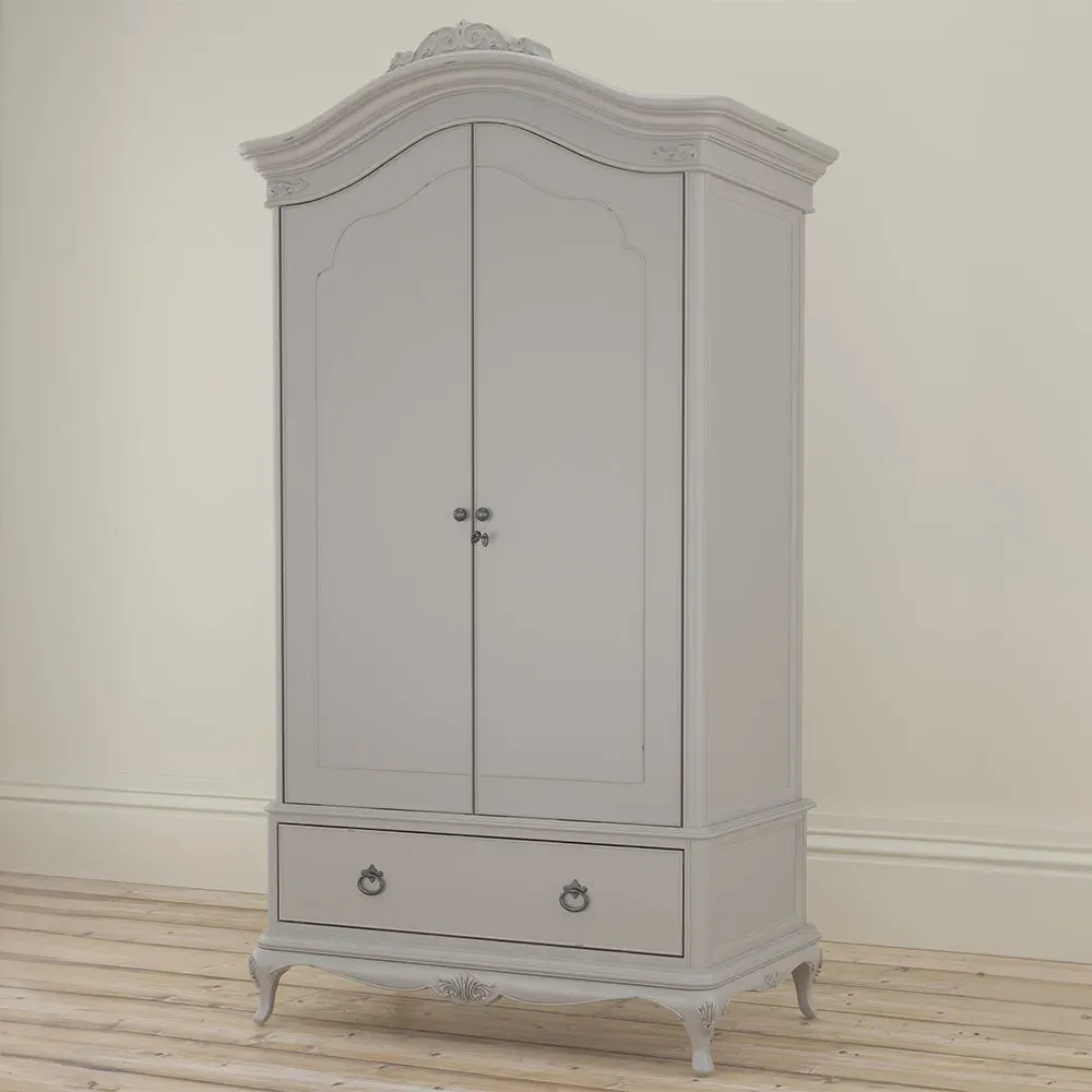 Etienne Double Wardrobe - Grey, Poplar & Birch alternate view