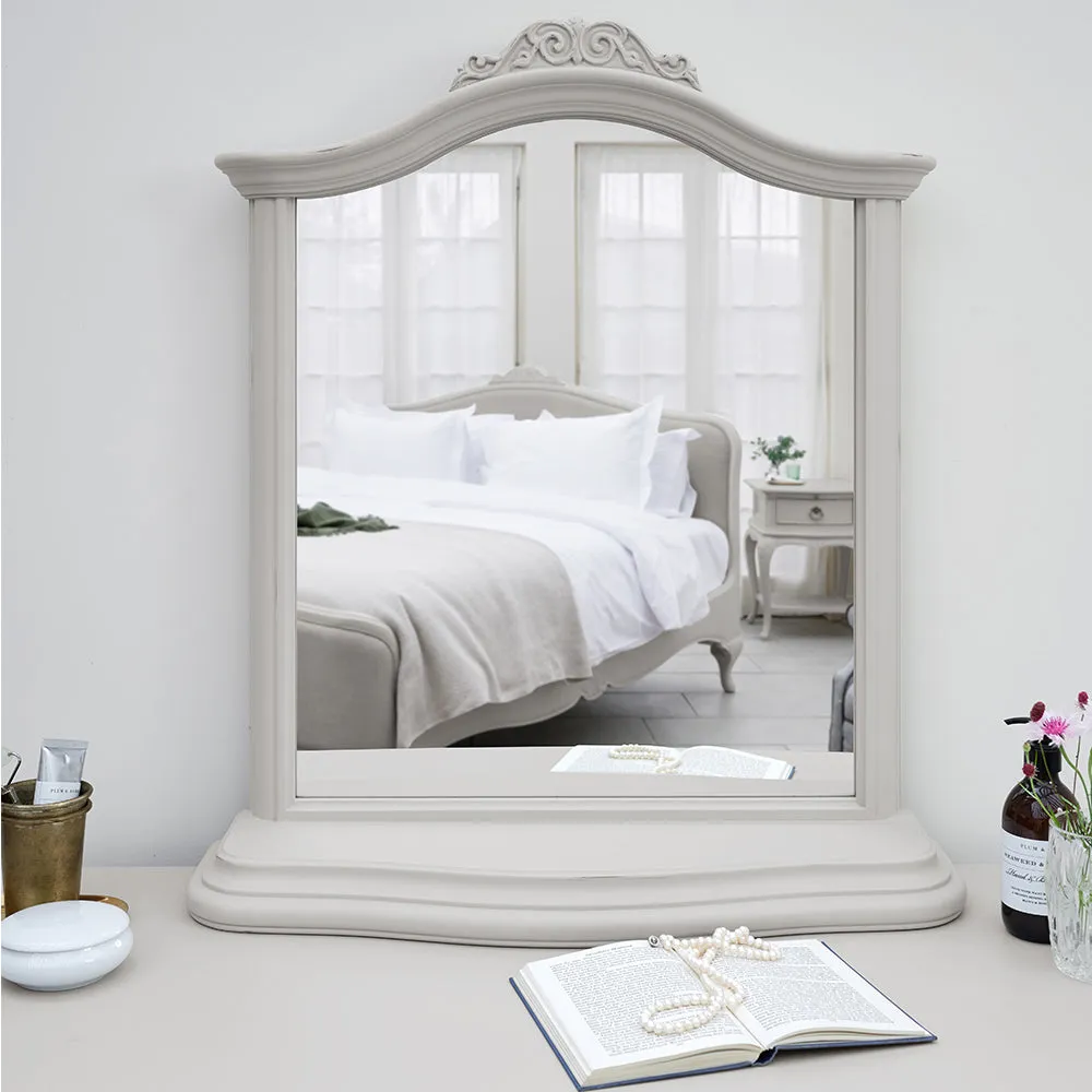 Etienne Mirror - Grey, Poplar Wood alternate view
