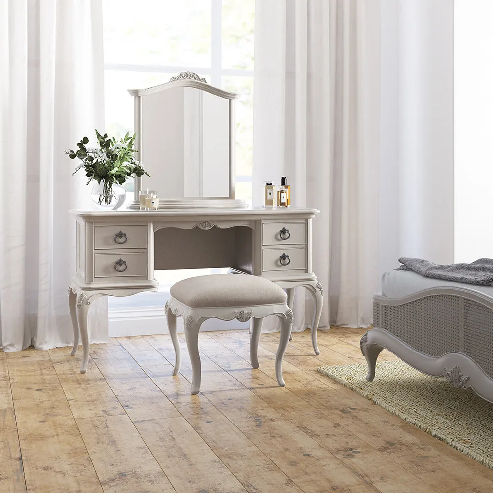 Etienne Mirror - Grey, Poplar Wood product