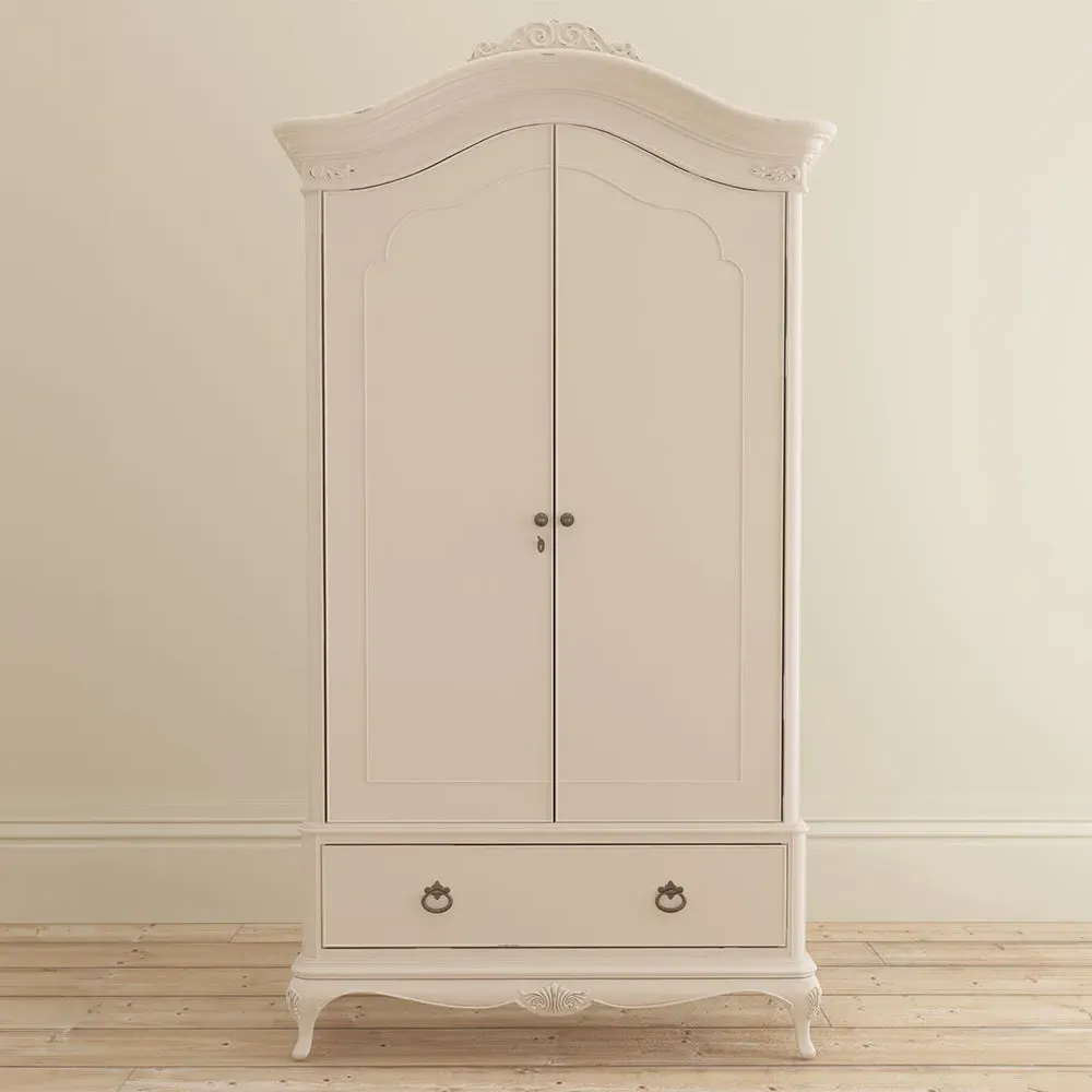 Ivory Double Wardrobe - Ivory, Solid Wood alternate view