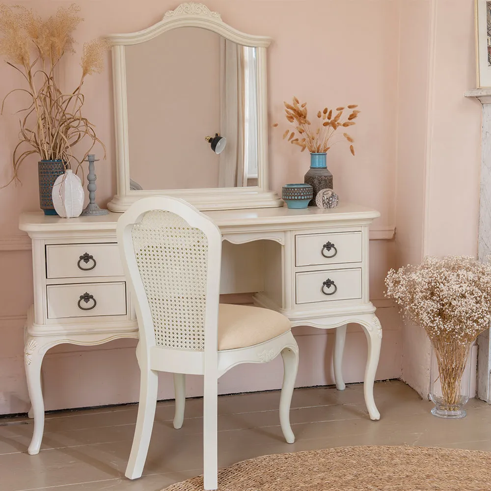 Ivory Dressing Table - White, Birch product