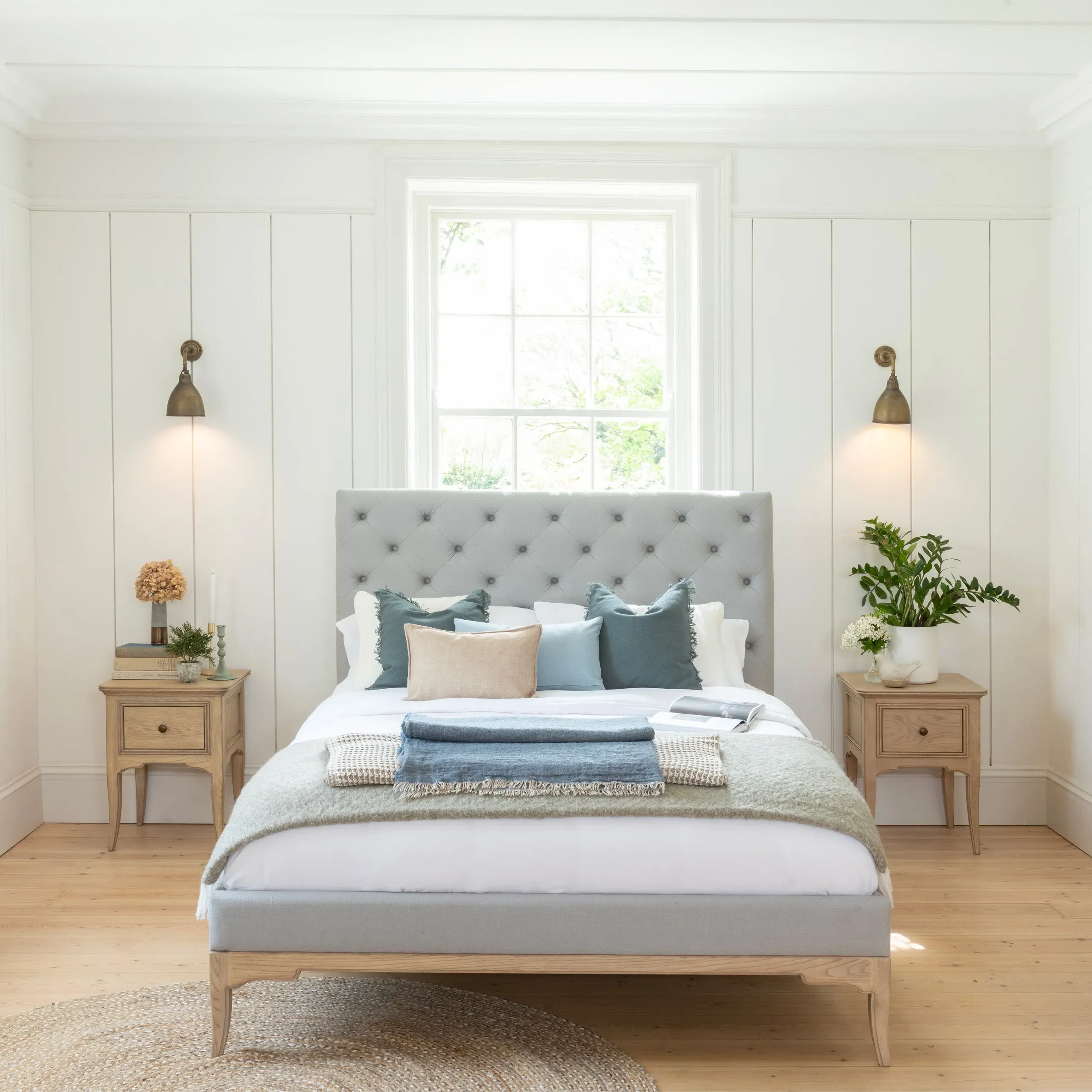 Toulon Double Low End Bed Frame - Grey product