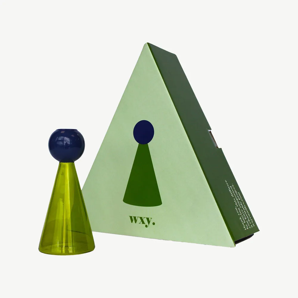 Basil & Sweet Lime Reed Diffuser - Green, Glass product