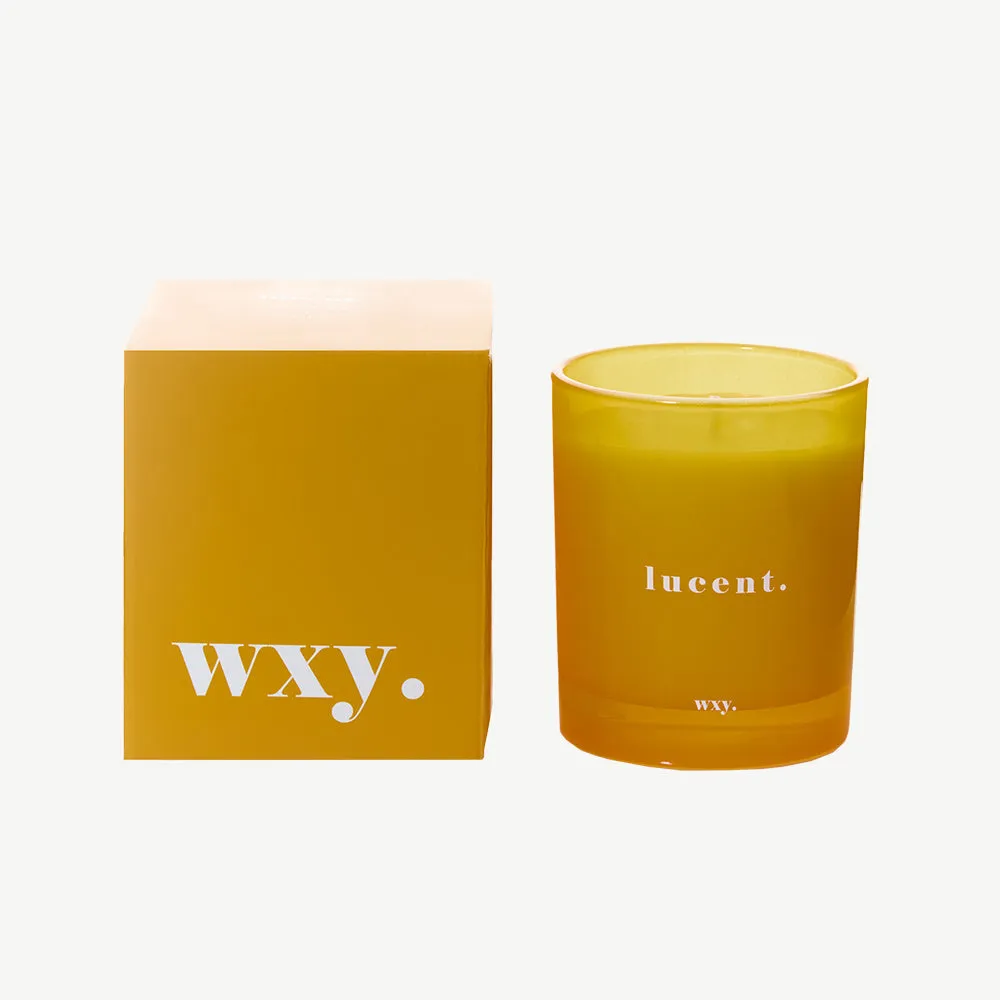 Lucent Sunshine & Cedar Scented Candle - Plant-Based Wax product