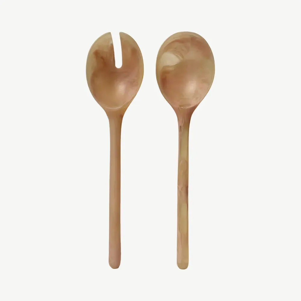 Salad Servers - Orange, Resin product