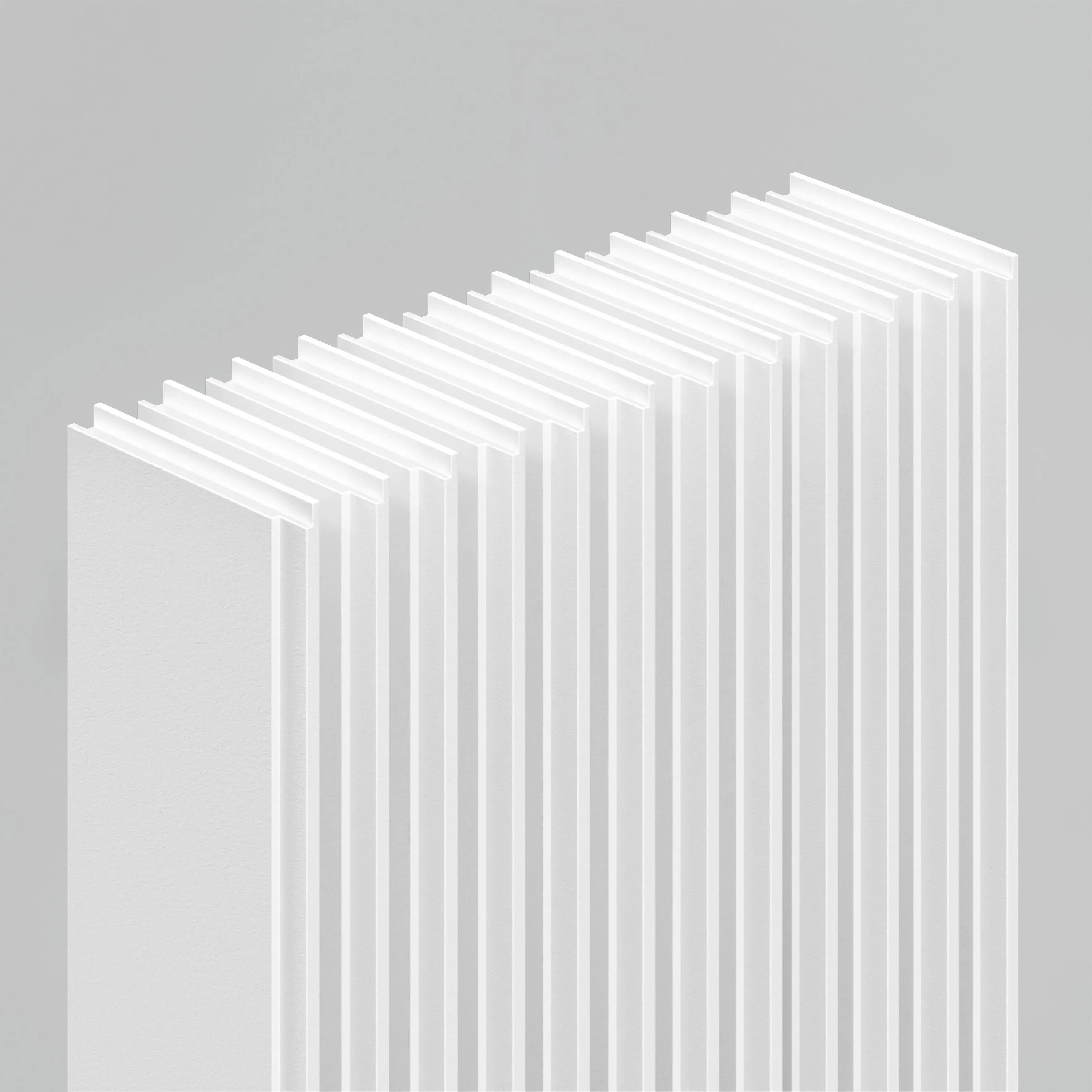 AXEN Shilap Ready-to-Paint Shiplap Wall Panels 12-Pack - MDF by Artika