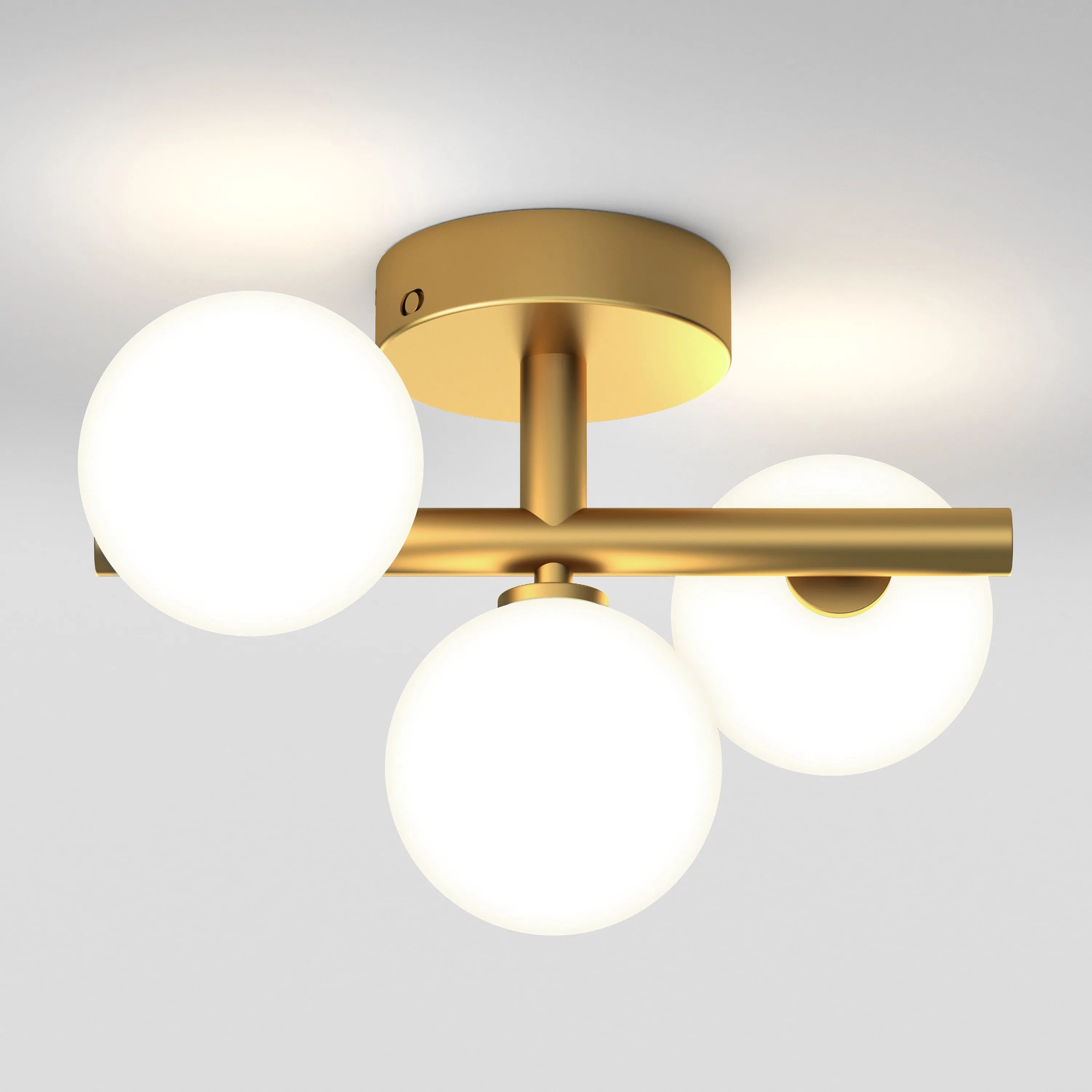 Bloom 3-Light LED Flush Mount Ceiling Light 5 CCT - Gold product