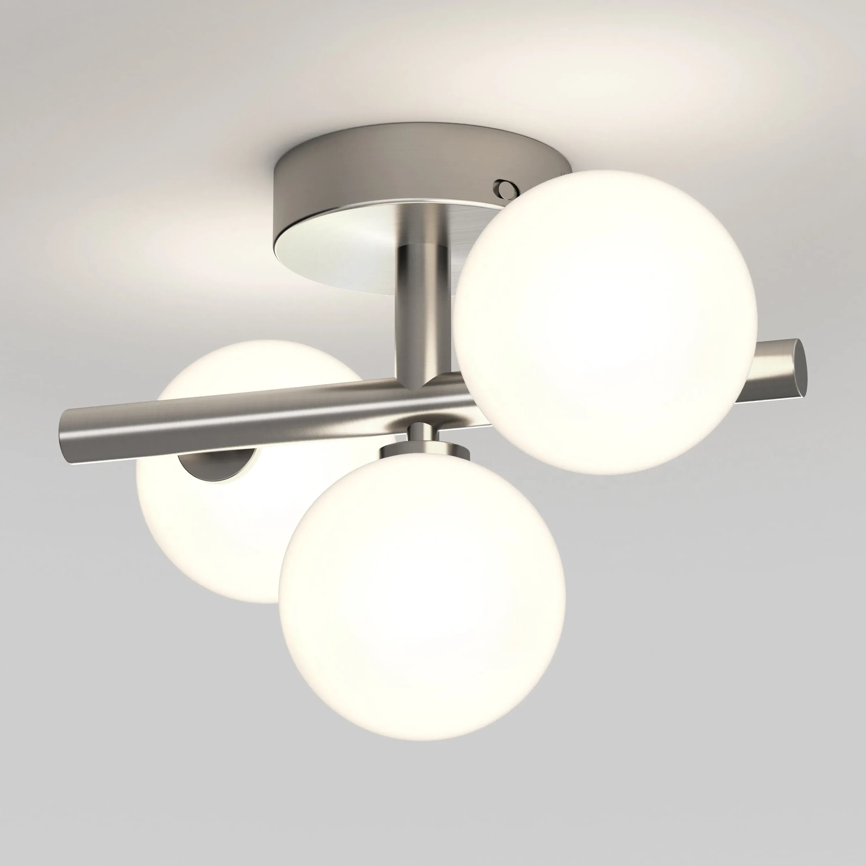 Bloom LED Flush Mount Ceiling Light 3 CCT - Brushed Nickel product