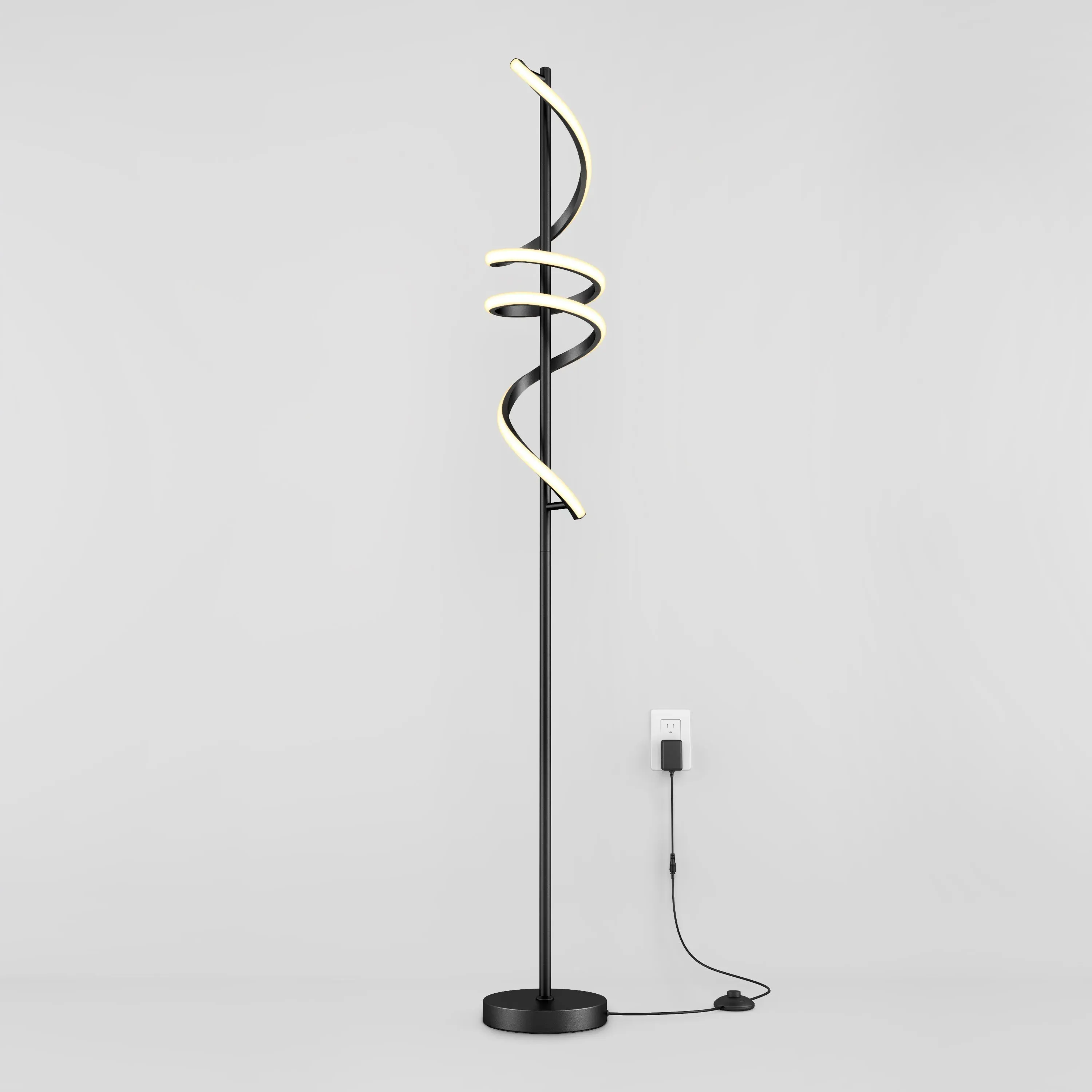 Coda Arched LED Floor Lamp with Dimmer - 5CCT product
