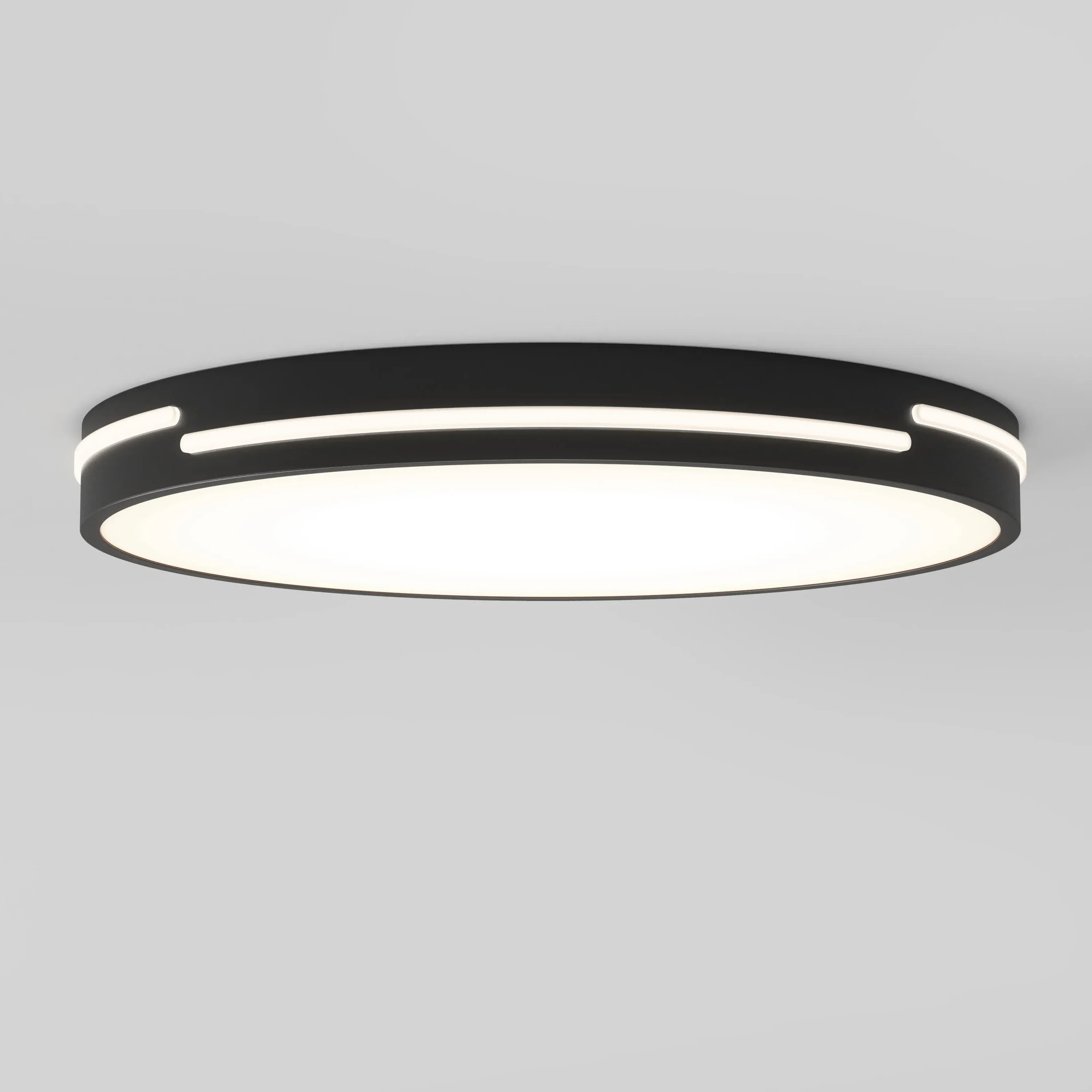 Delray 40cm LED Flush Mount Ceiling Light 5 CCT - Matte Black product