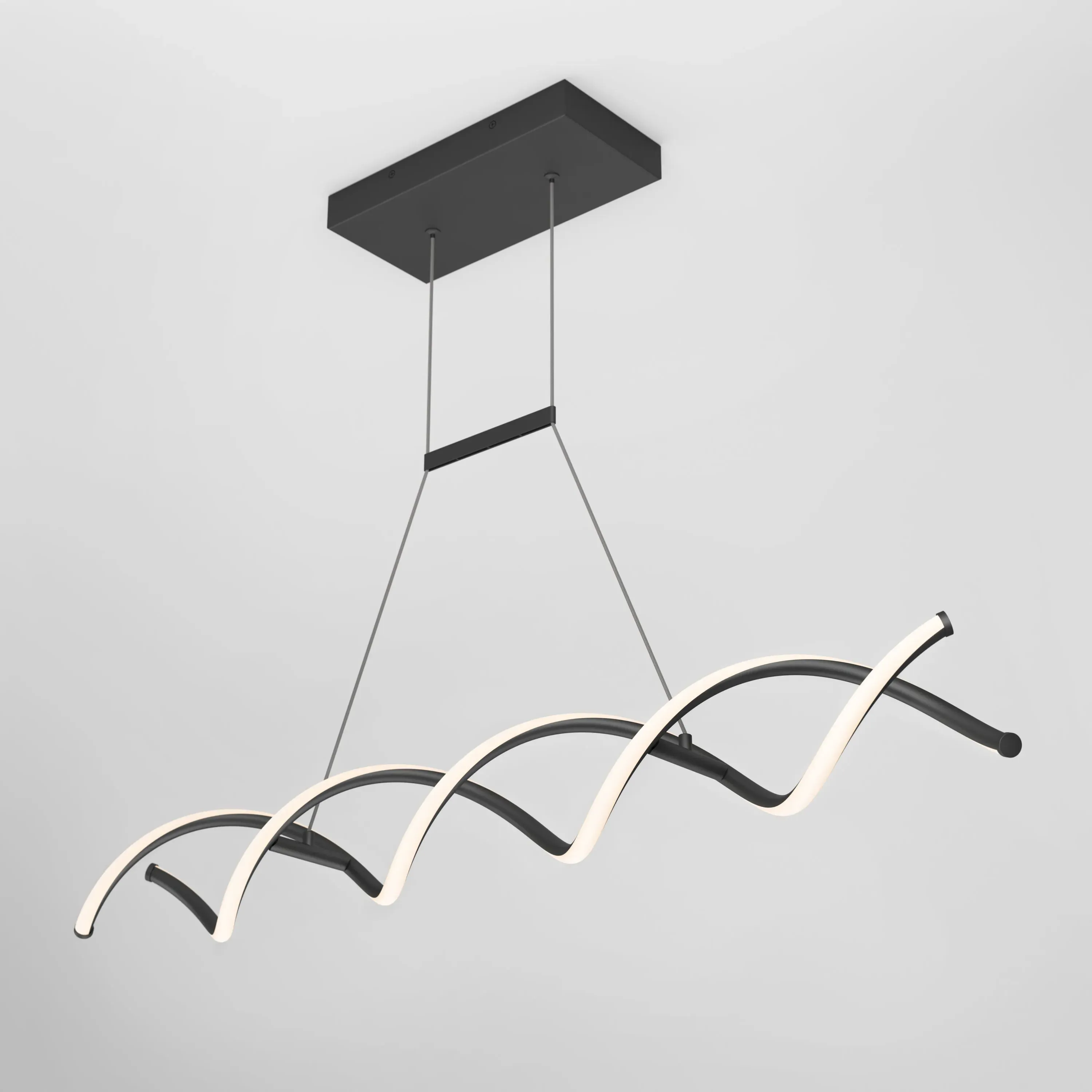 DNA Linear LED Pendant Light - Chrome product