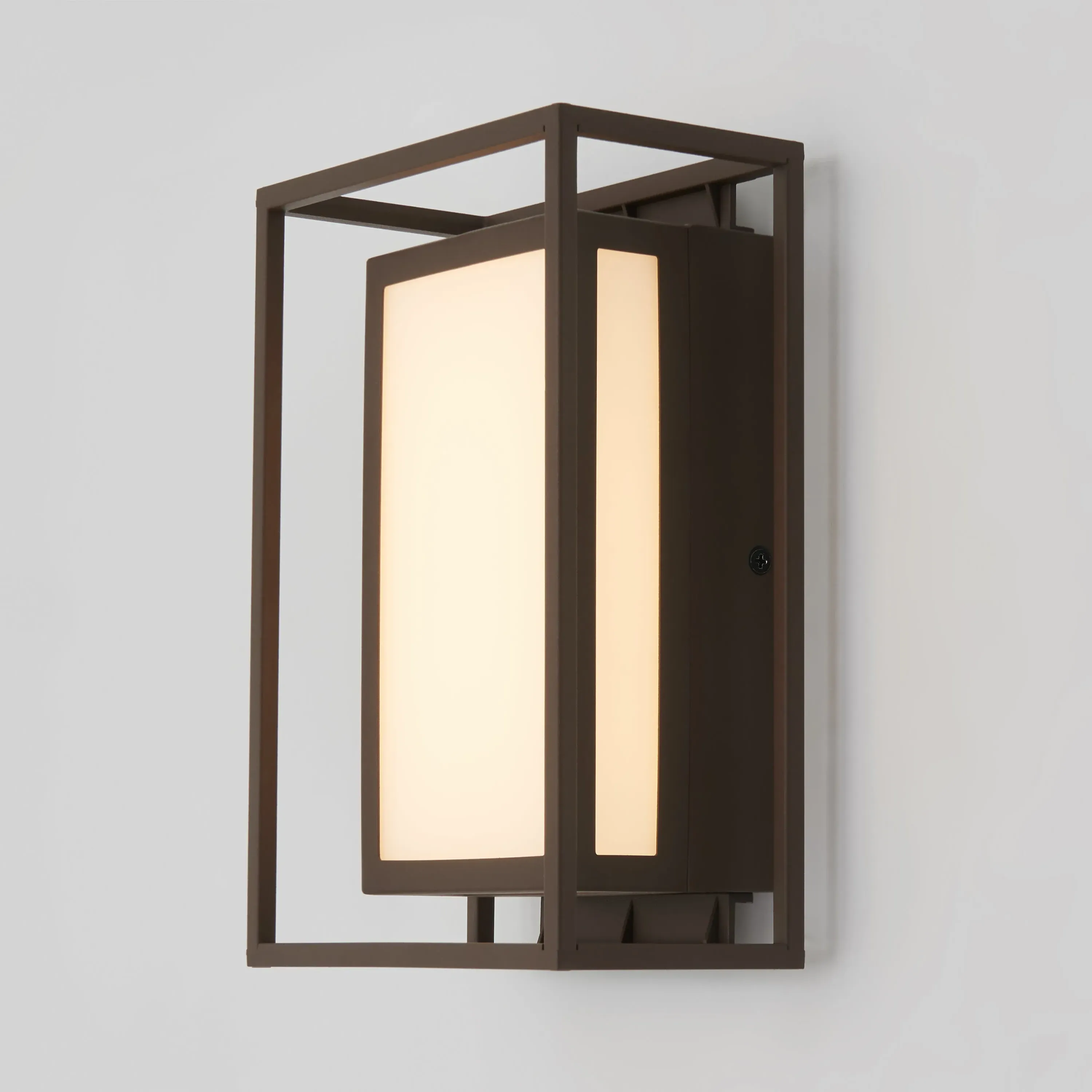 Ghost Indoor-Outdoor LED Wall Light - Bronze, Aluminum product