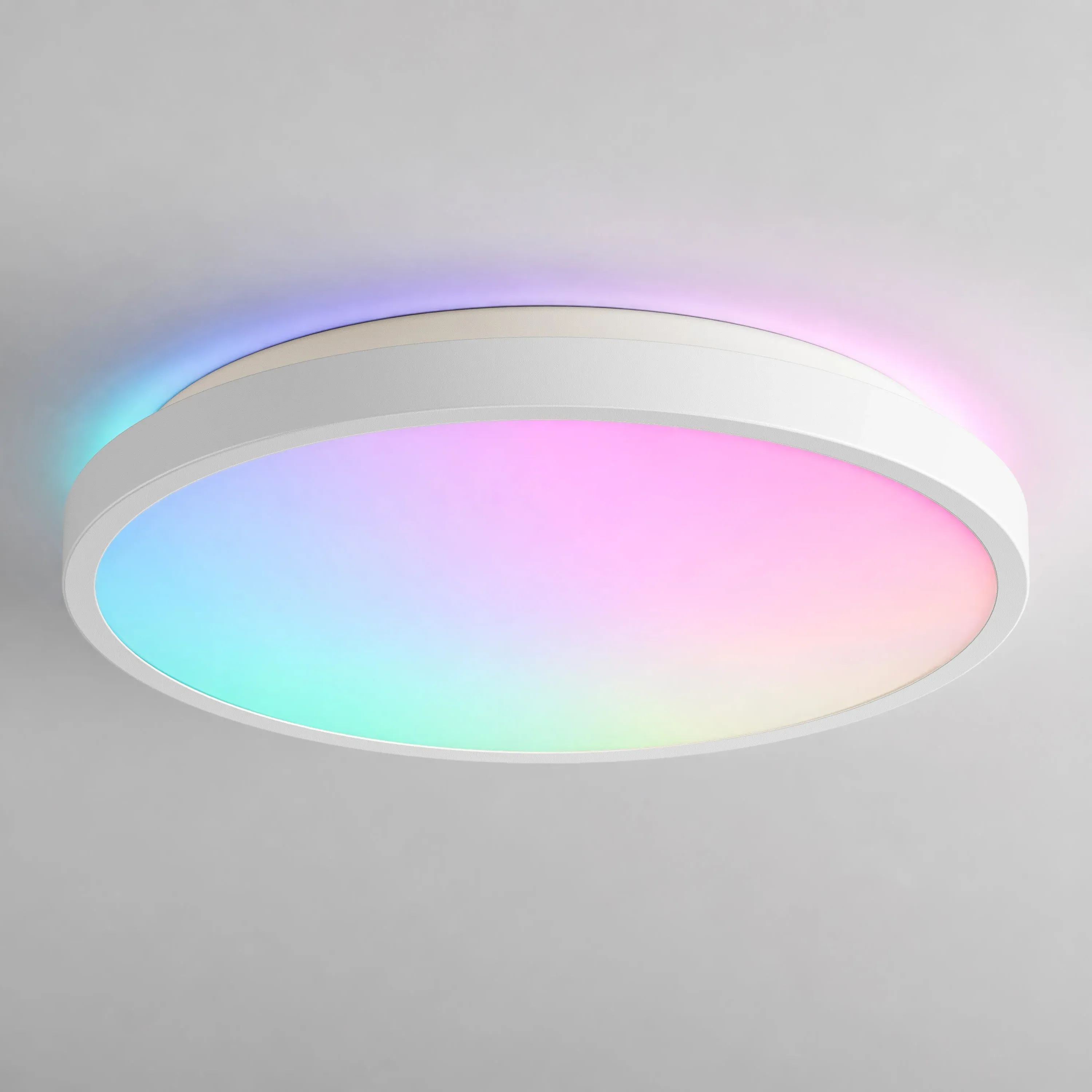 Isara 12in RGBIC LED Flush Mount with Interchangeable Trim by Artika