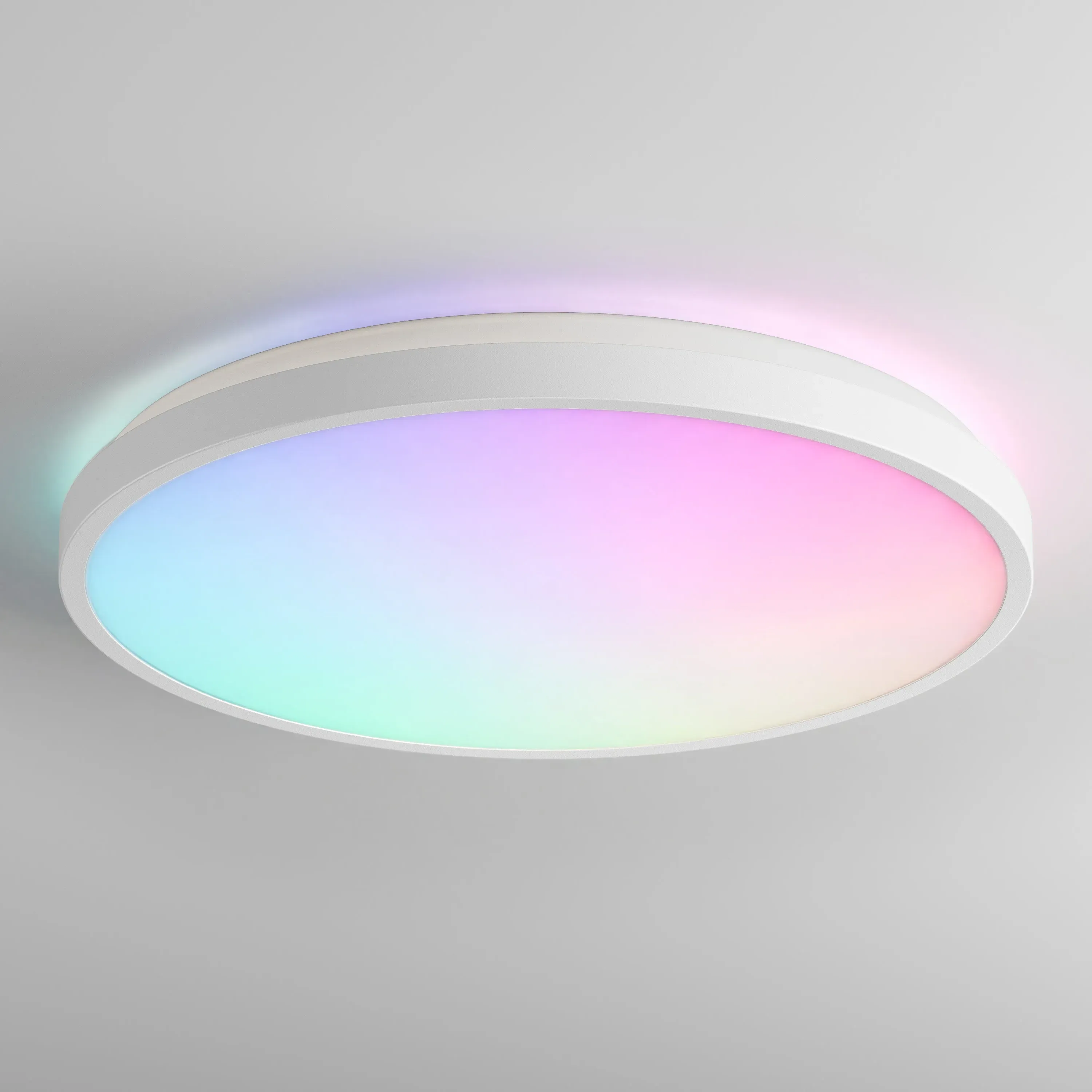 Isara 15in RGBIC LED Flush Mount with Interchangeable Trim by Artika