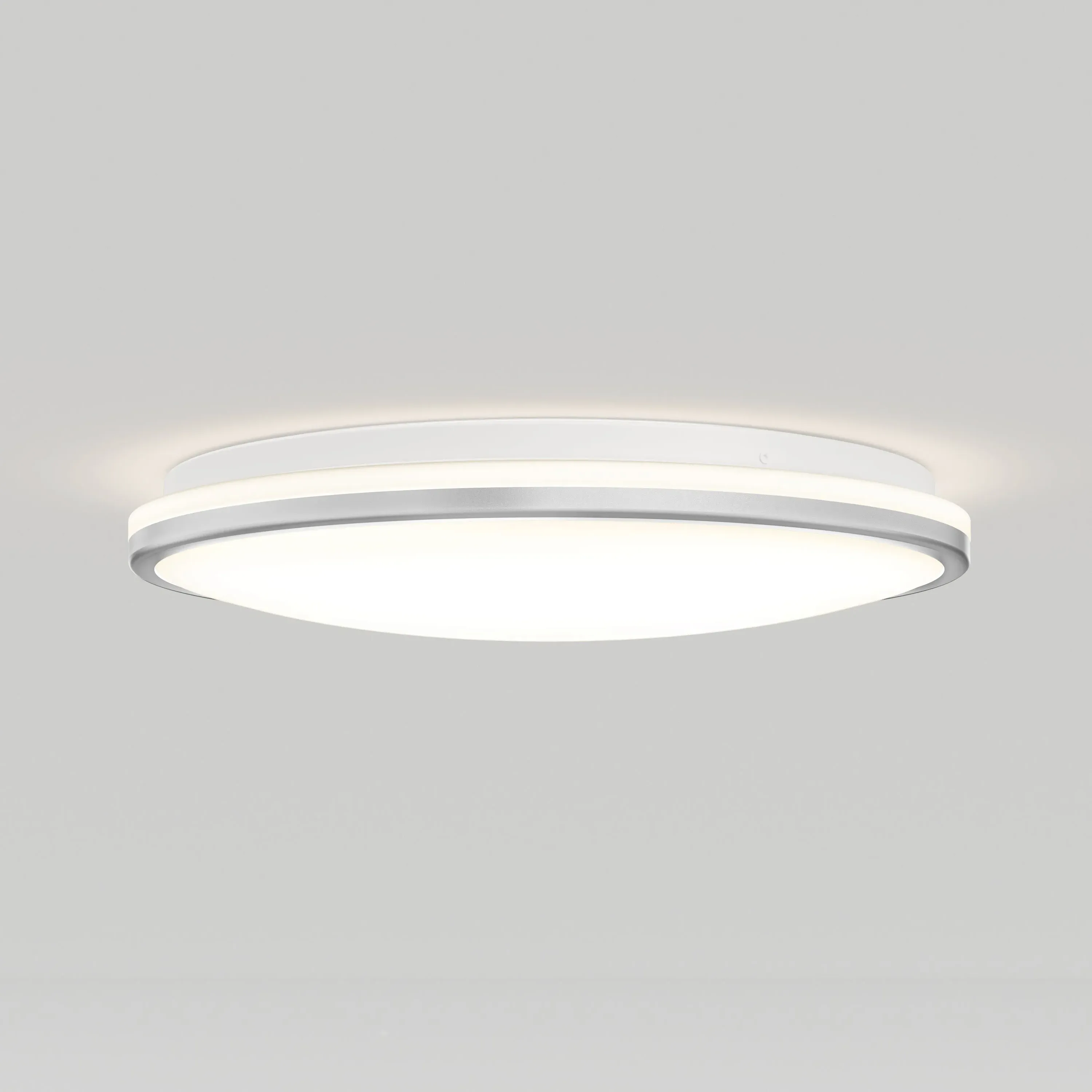 Macy Round LED Flush Mount Ceiling Light RGB - Silver product