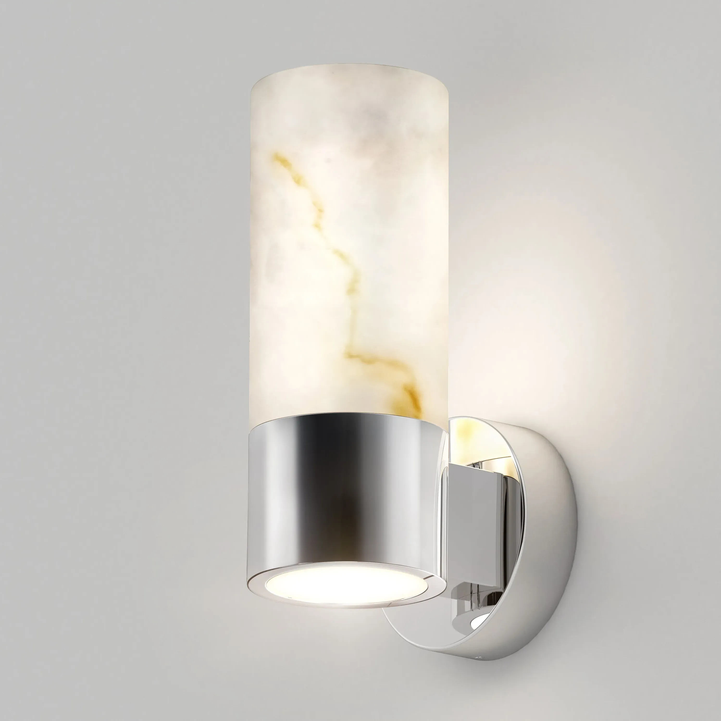 Marble LED Wall Sconce 5 CCT - Chrome product
