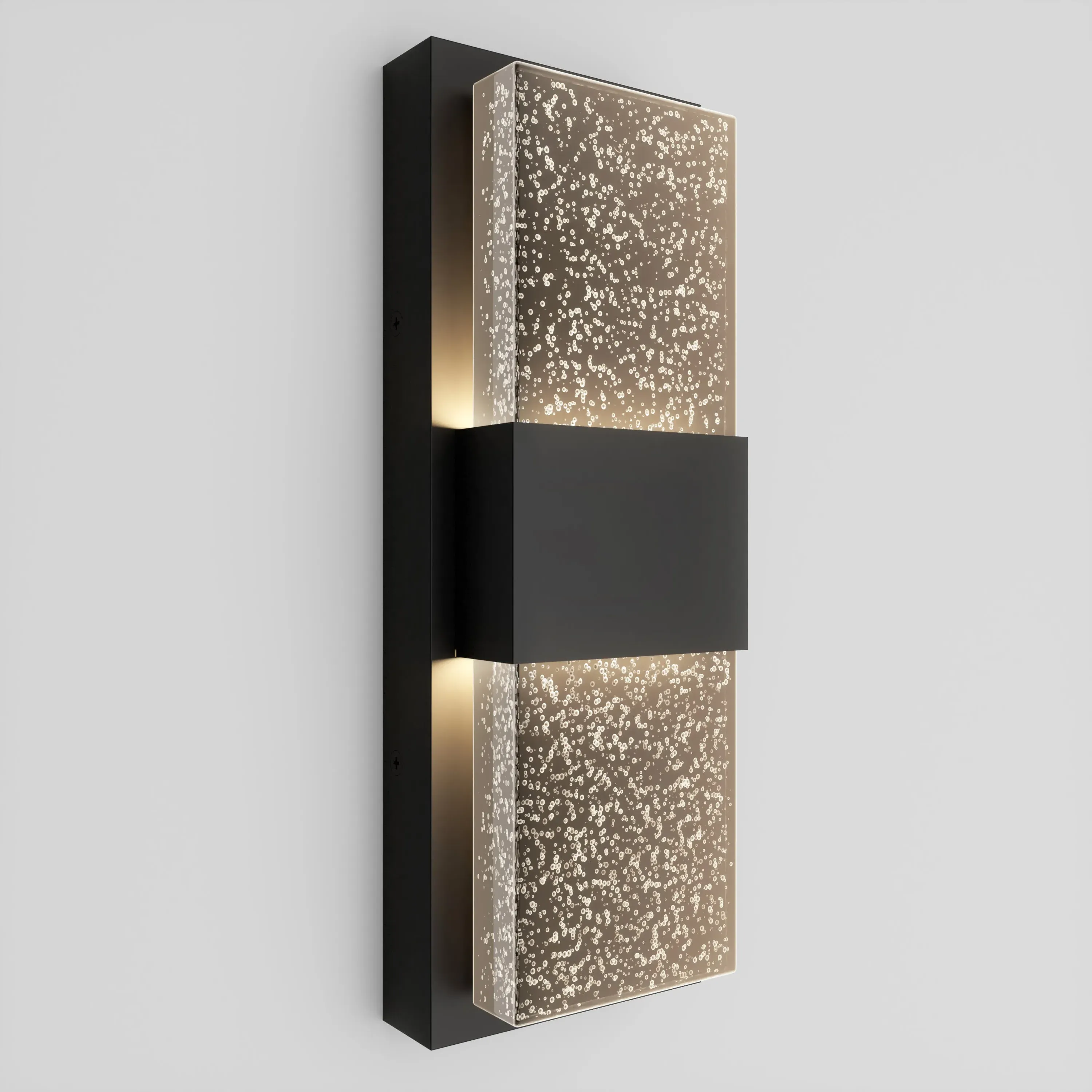 Mazza Bubble Indoor-Outdoor LED Wall Light - Matte Black product