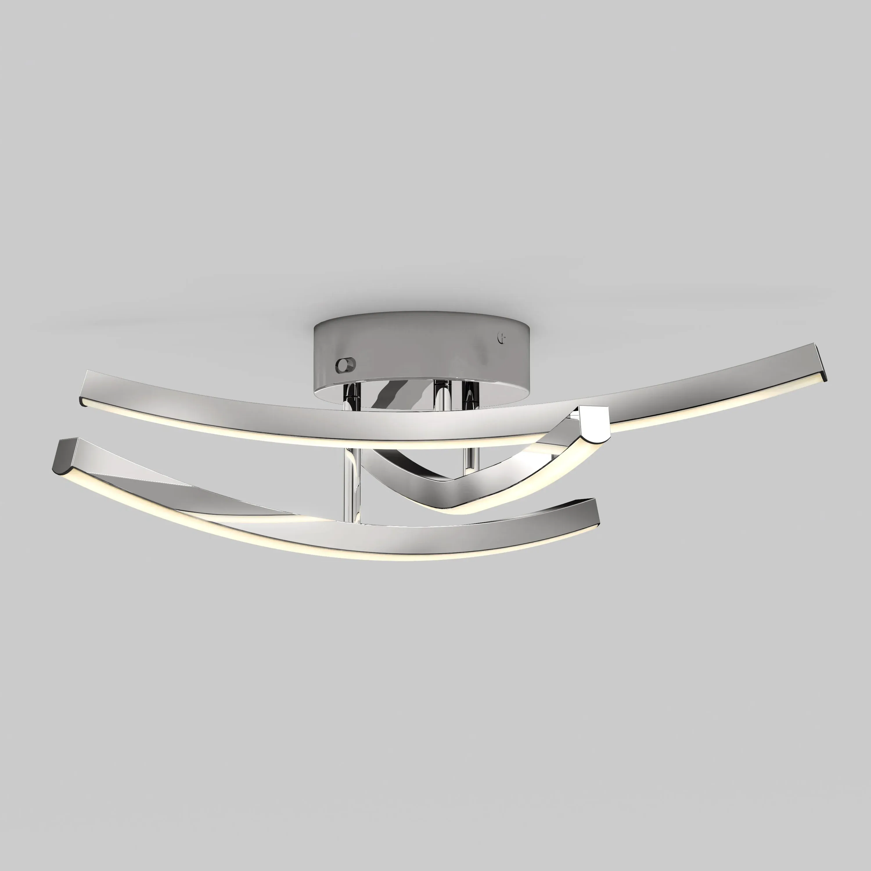 Orly Flush Mount LED Ceiling Light 3 CCT - Chrome product