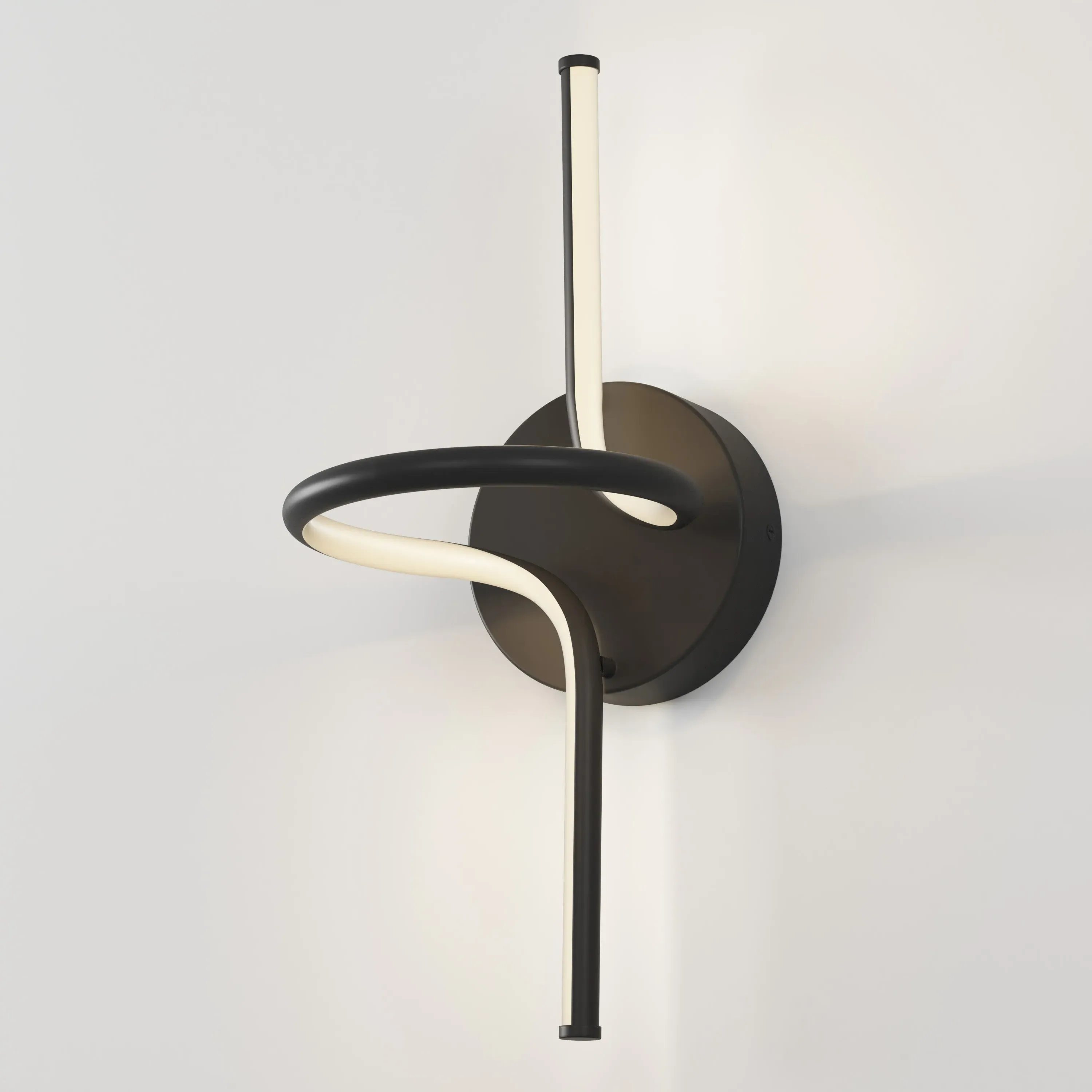 Swirl LED Wall Sconce - Chrome product