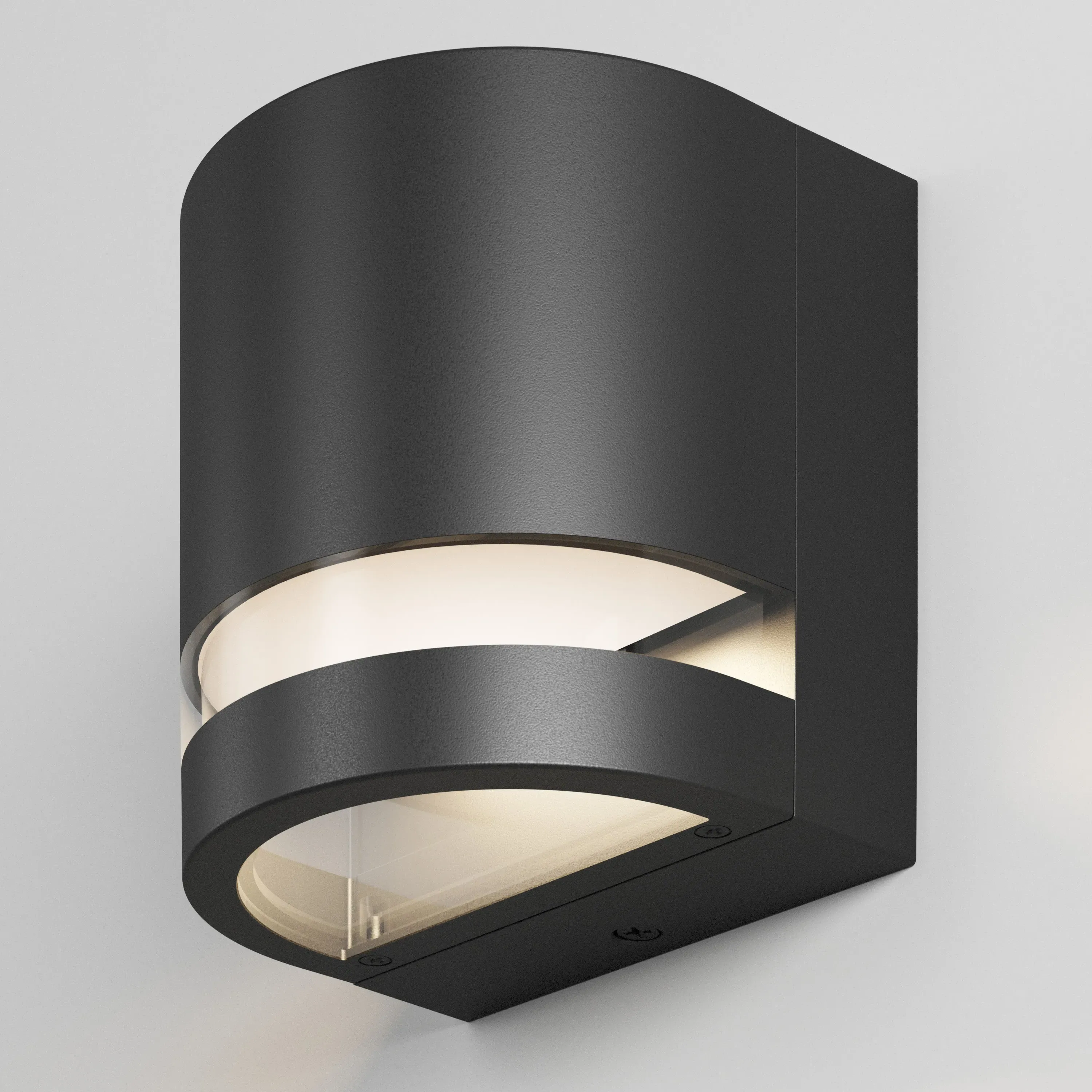 Valor Round LED Indoor-Outdoor Wall Light by Artika