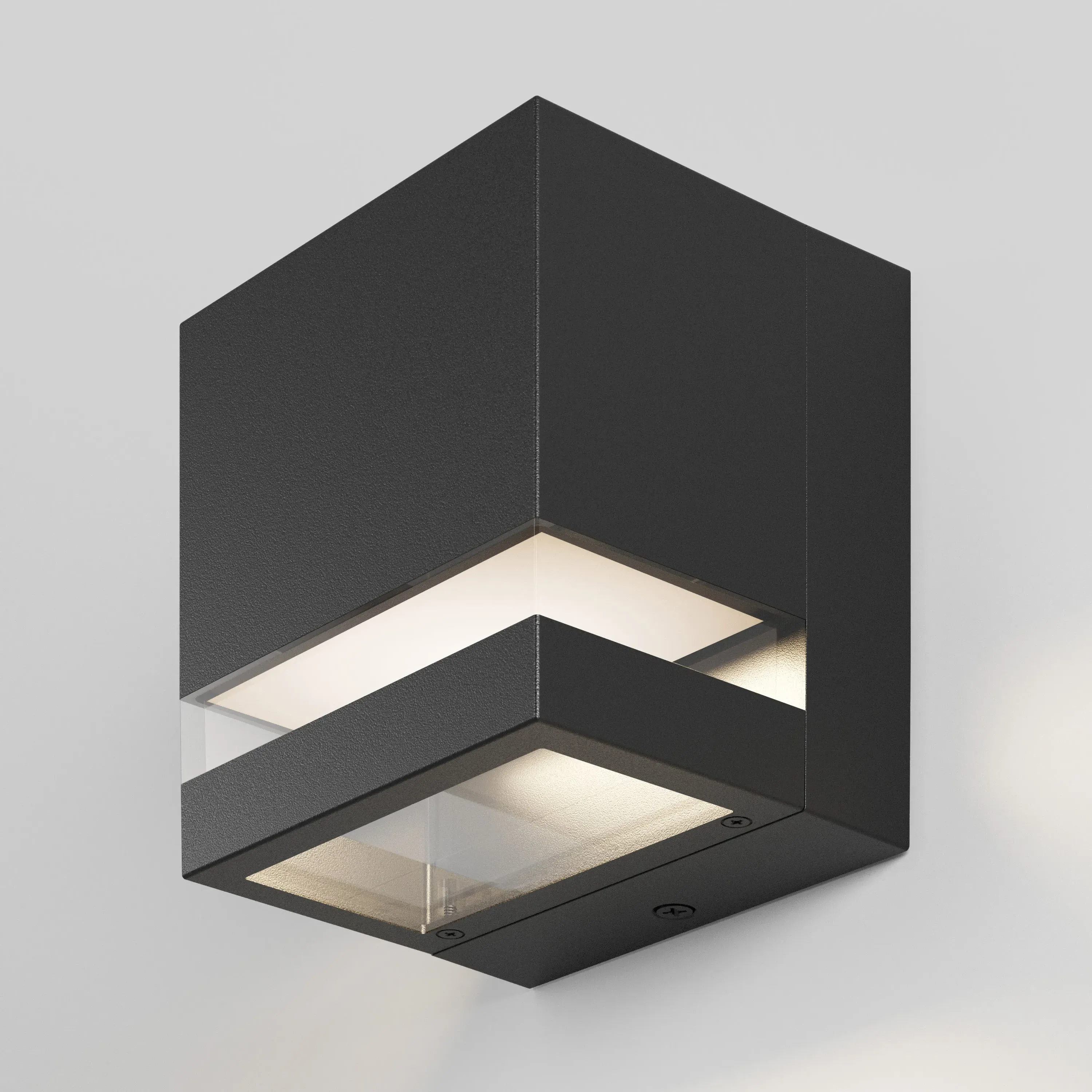 Valor Square LED Indoor-Outdoor Wall Light by Artika