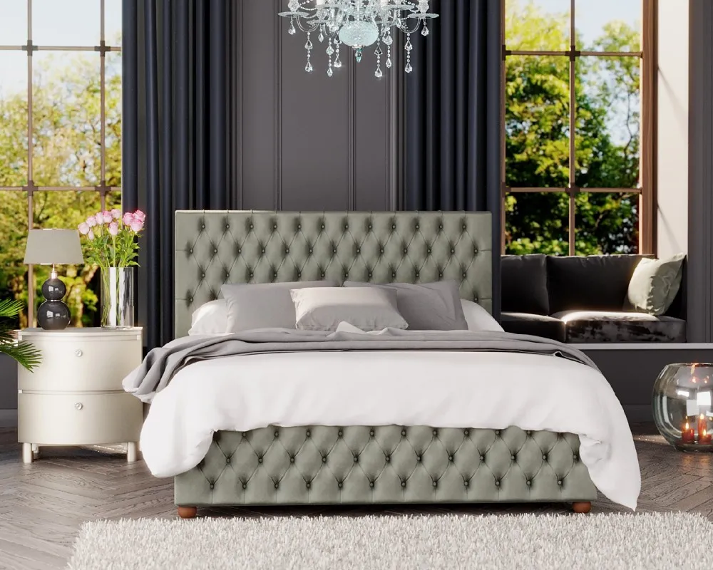 Laurence Llewelyn-Bowen Seren Ottoman Bed - Velvet product