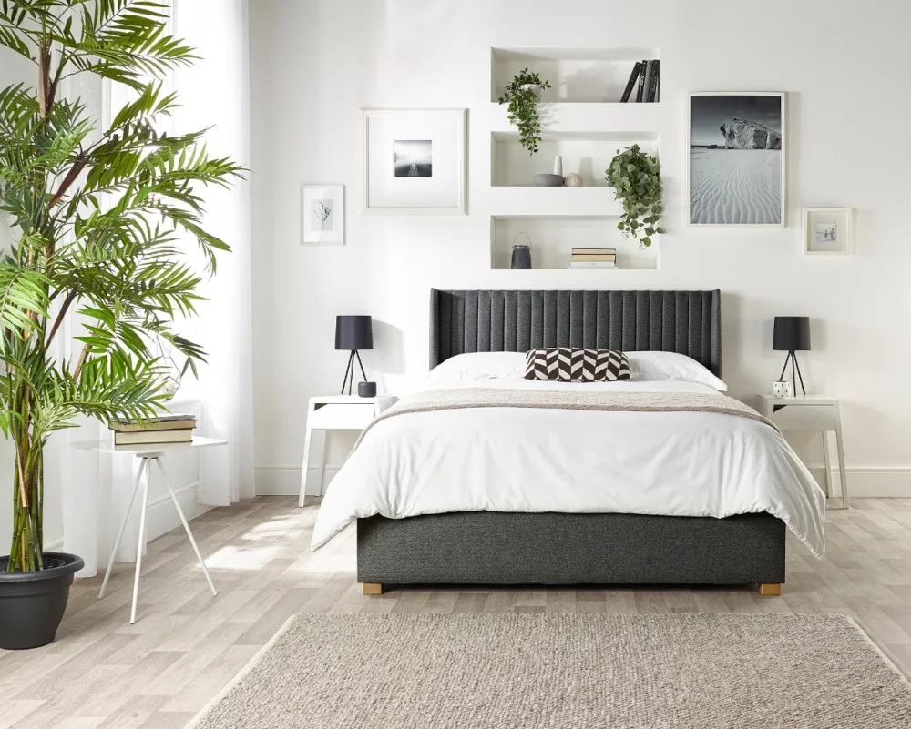 Catherine Lansfield Soho Wing Ottoman Bed with Storage product