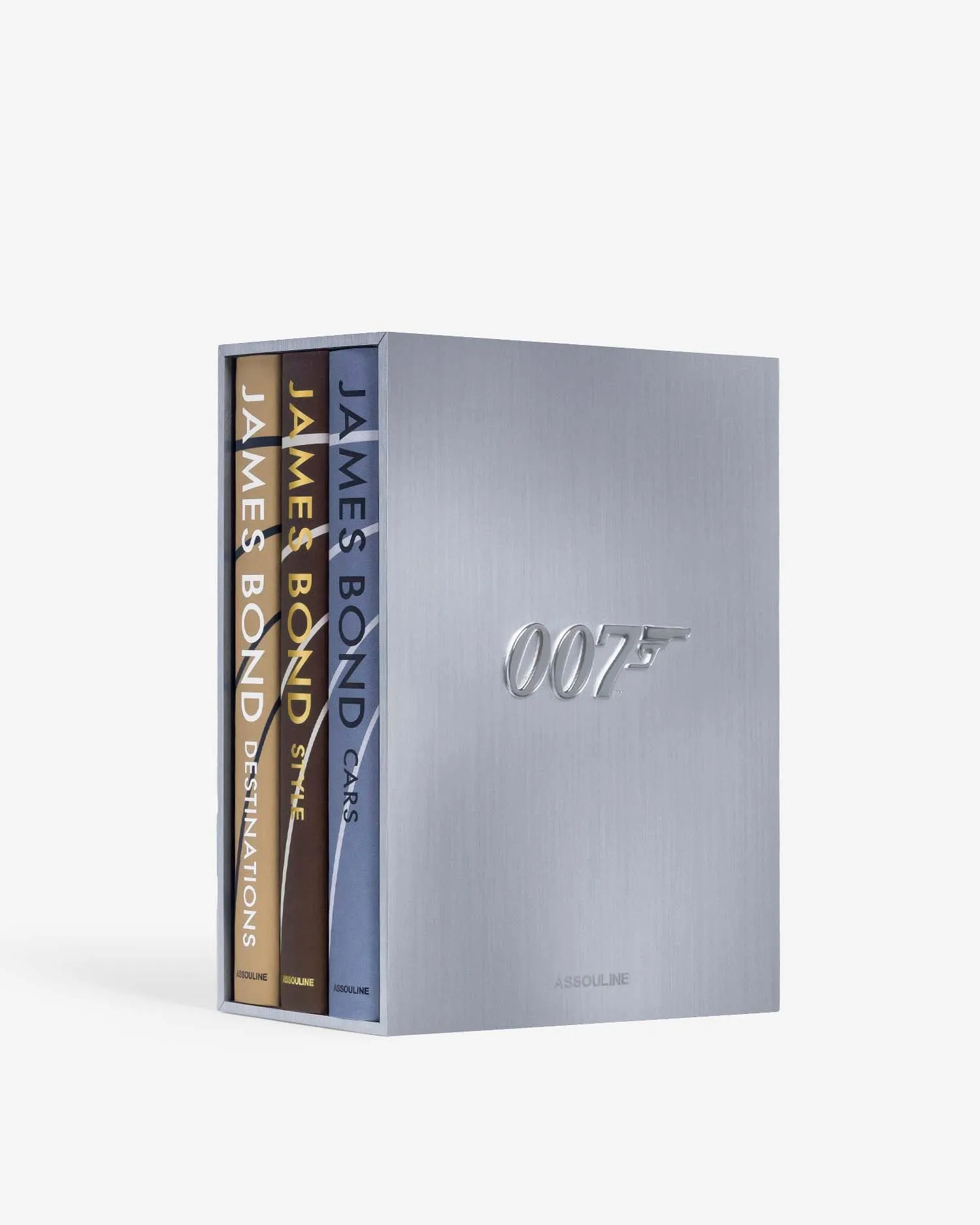 James Bond Trilogy with Slipcase - Brushed Aluminum product