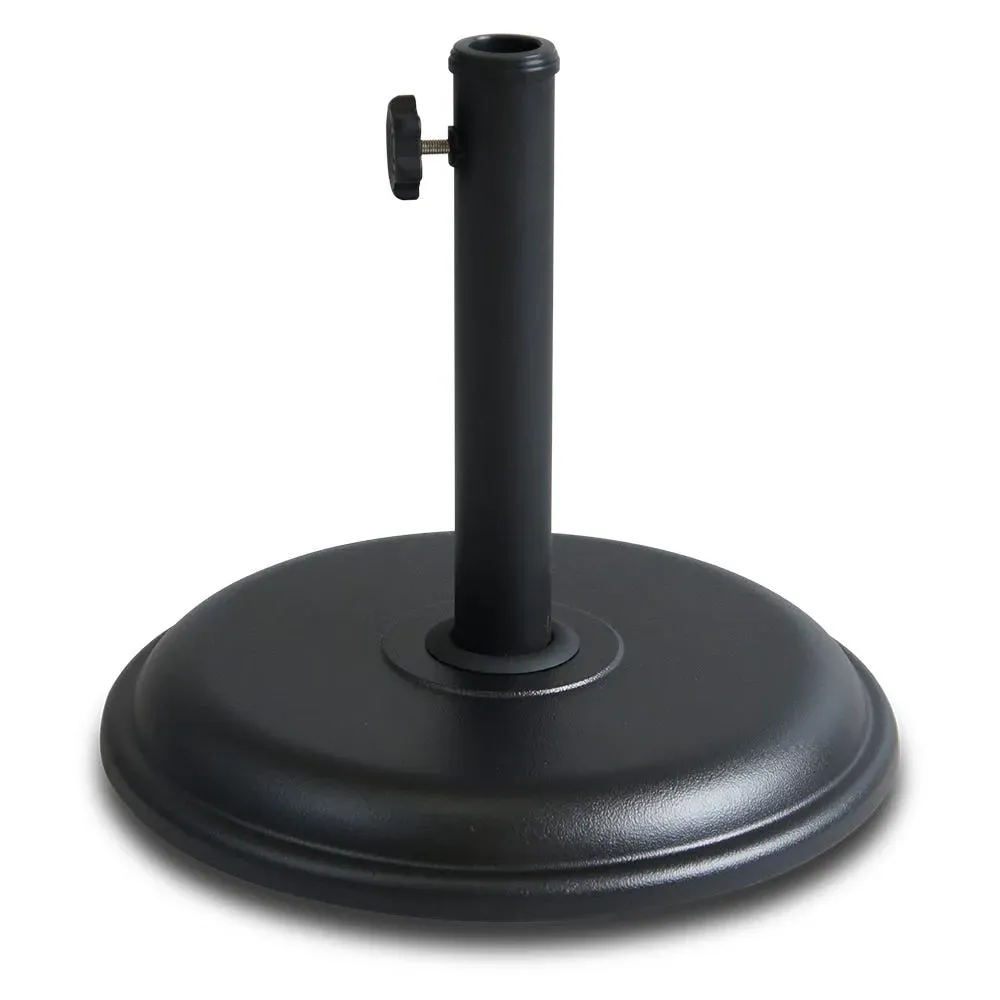 12KG Parasol Base - Charcoal, Concrete image