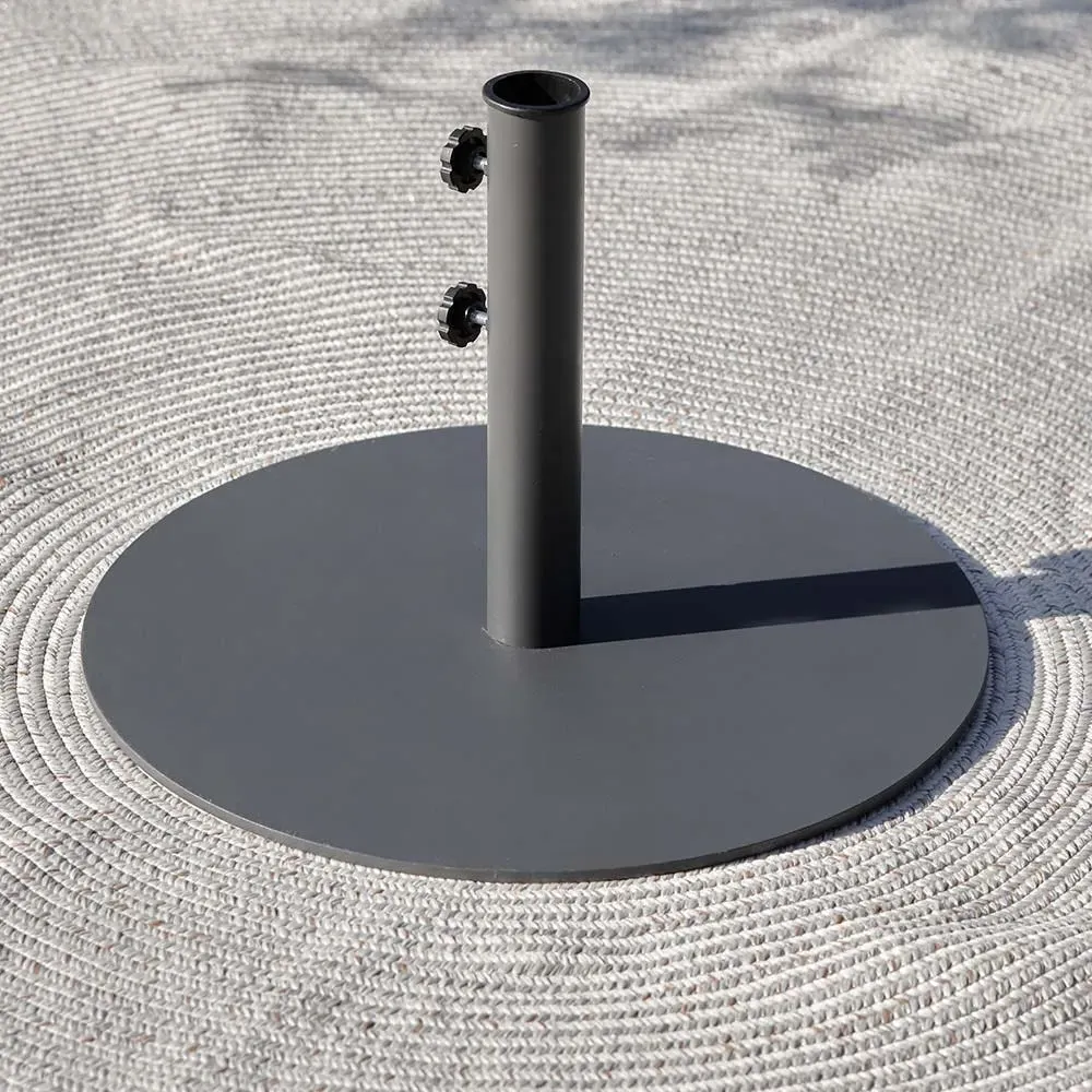 16KG Steel Parasol Base - Dark Grey