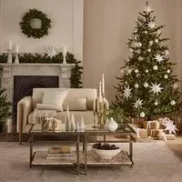 7ft Nordman Pre-Lit Christmas Tree - Green