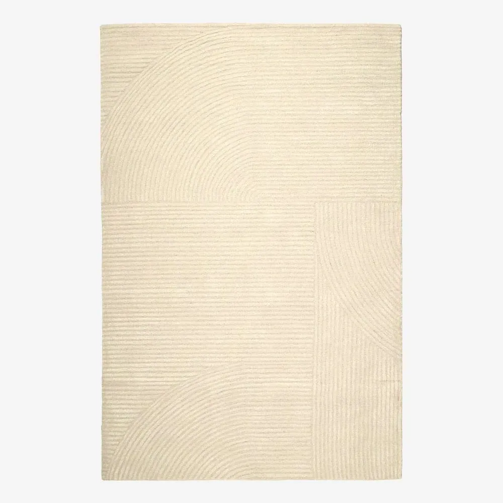 Ajit Hand Tufted Rug - Neutral