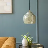 Beau Pendant Light - Green, Steel