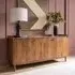 Brera Marble Sideboard - Walnut, Acacia Wood