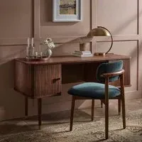 Byron Desk with Storage - Walnut