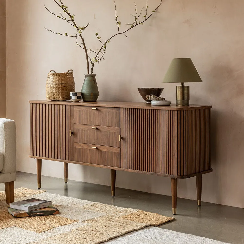 Byron Sideboard with Storage - Walnut