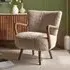 Calvin Armchair - Cream, Cotton Rug