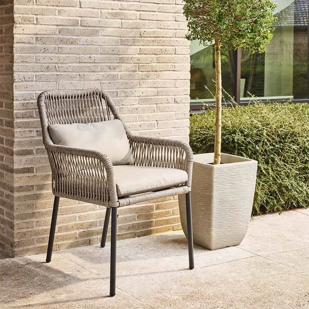 Celia Outdoor Dining Chair - Grey image