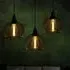 Chloe Pendant Light Set of 3 - Black, Metal