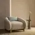 Cocoon Armchair - Natural, Boucle