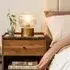 Dawn Table Lamp - Antique Brass, Glass