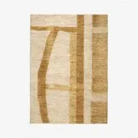 Delphin Jute Sumak Rug - Natural, Jute