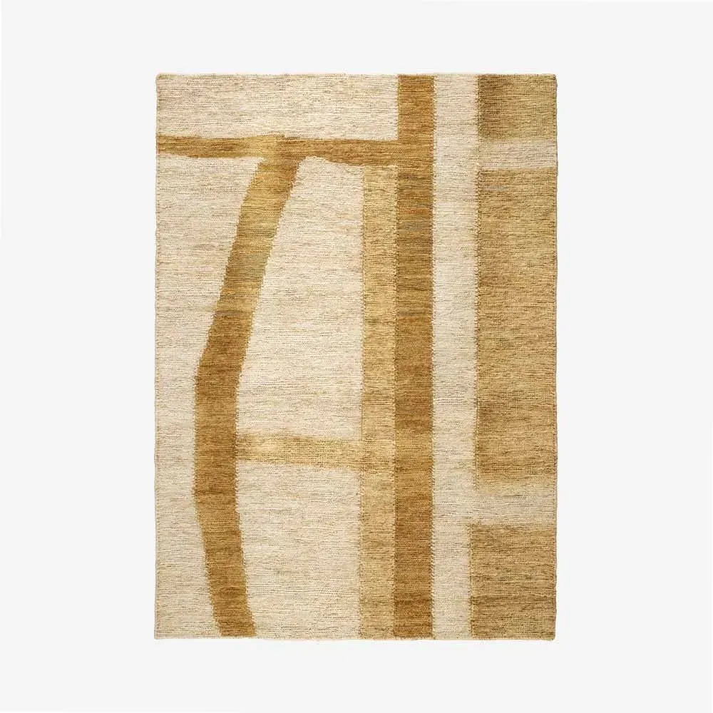 Delphin Jute Sumak Rug - Natural, Jute