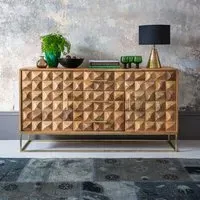 El Capitan Sideboard with Storage - Mango Wood