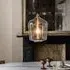 Esther Glass Pendant Light - Clear, Brass