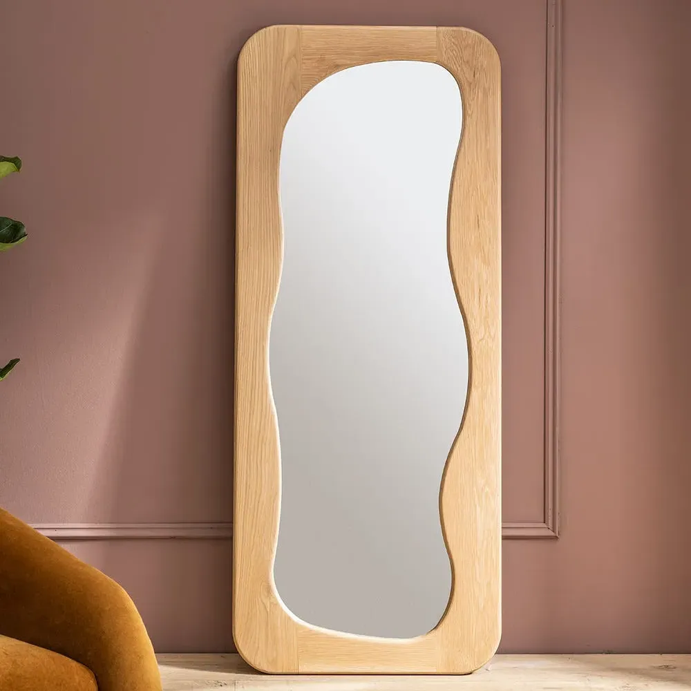 Finn Full Length Mirror - Oak
